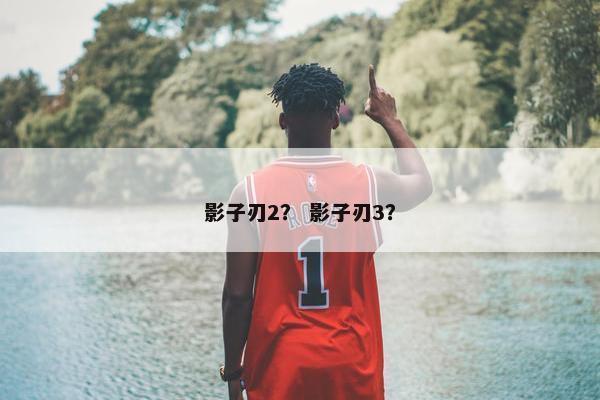 影子刃2？ 影子刃3？