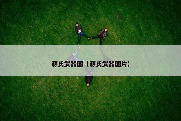 源氏武器图（源氏武器图片）