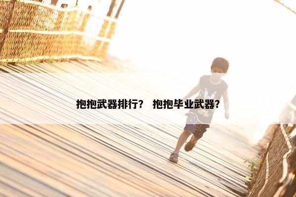 抱抱武器排行？ 抱抱毕业武器？