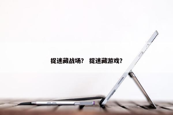 捉迷藏战场？ 捉迷藏游戏？