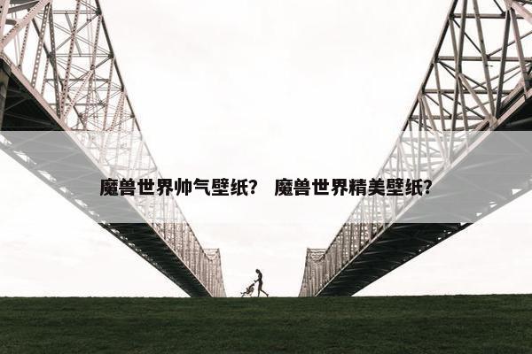 魔兽世界帅气壁纸？ 魔兽世界精美壁纸？