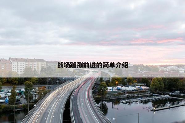 战场蹦蹦前进的简单介绍