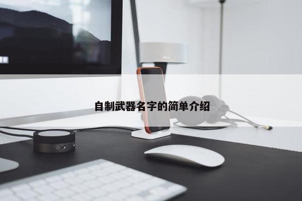 自制武器名字的简单介绍