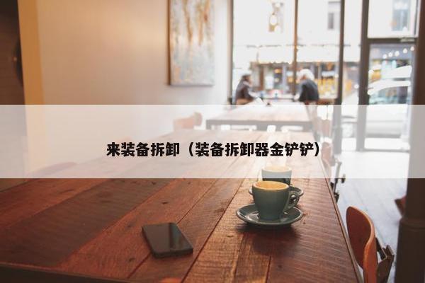 来装备拆卸（装备拆卸器金铲铲）