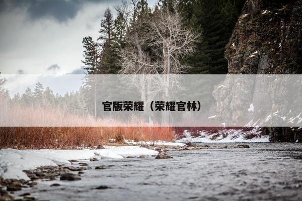 官版荣耀（荣耀官林）