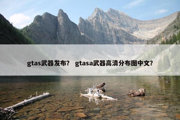 gtas武器发布？ gtasa武器高清分布图中文？