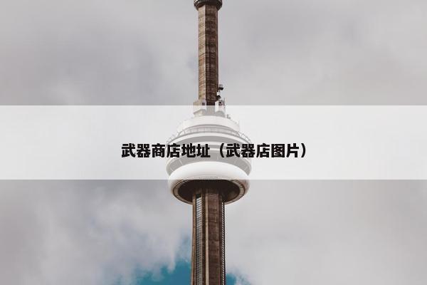 武器商店地址（武器店图片）