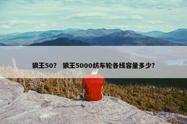 狼王50？ 狼王5000纺车轮各线容量多少？