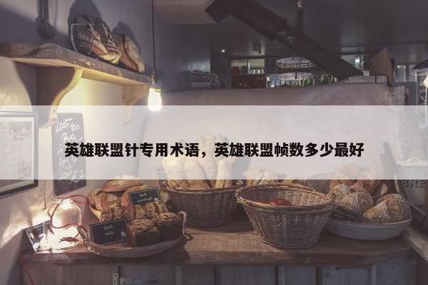 英雄联盟针专用术语，英雄联盟帧数多少最好