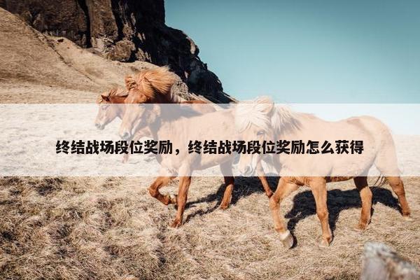 终结战场段位奖励，终结战场段位奖励怎么获得