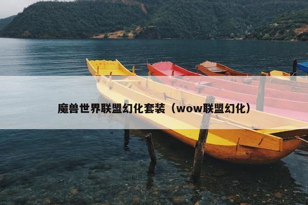 魔兽世界联盟幻化套装（wow联盟幻化）