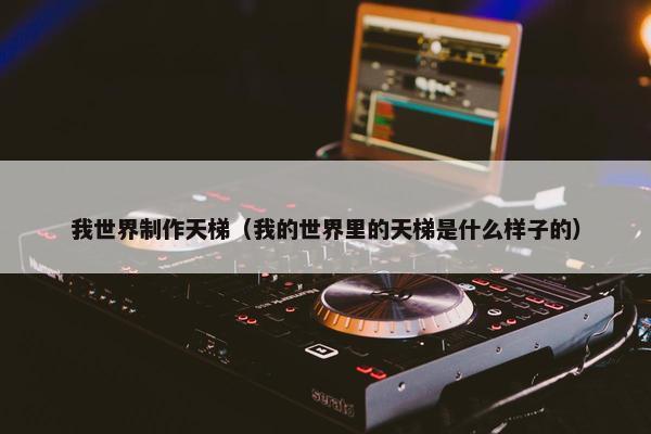 我世界制作天梯（我的世界里的天梯是什么样子的）