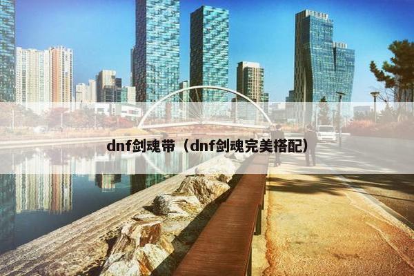 dnf剑魂带（dnf剑魂完美搭配）