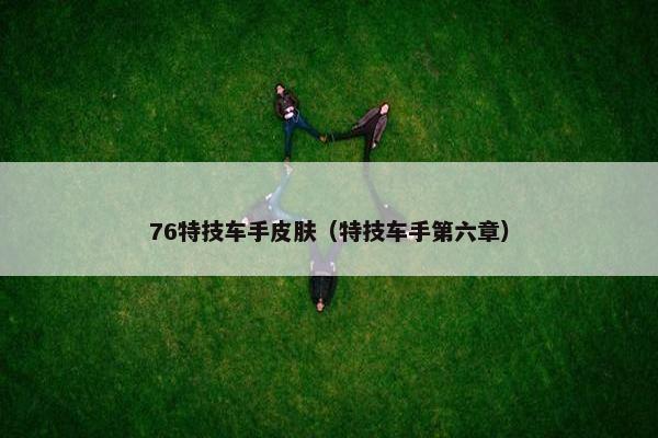 76特技车手皮肤（特技车手第六章）