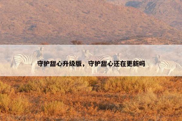 守护甜心升级版，守护甜心还在更新吗