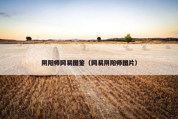 阴阳师网易图鉴（网易阴阳师图片）