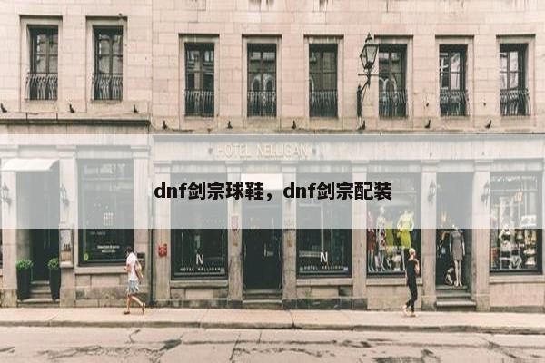 dnf剑宗球鞋，dnf剑宗配装