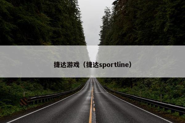 捷达游戏（捷达sportline）