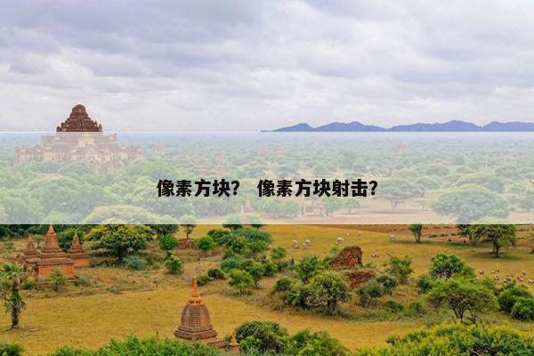像素方块？ 像素方块射击？