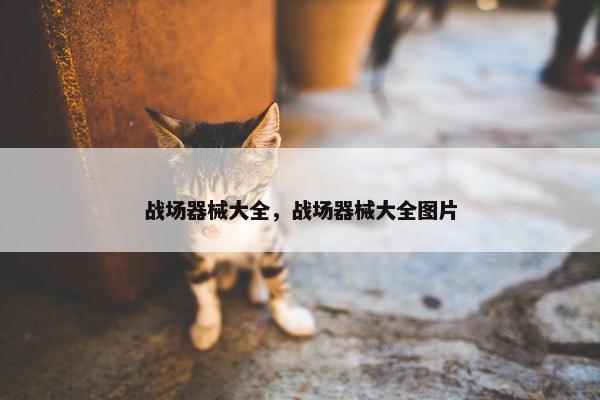 战场器械大全，战场器械大全图片