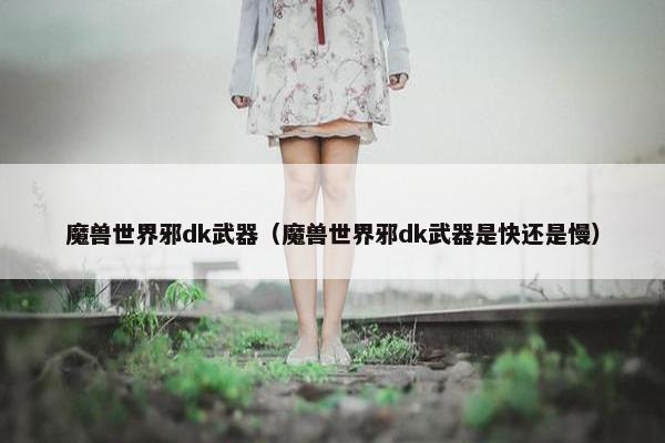 魔兽世界邪dk武器（魔兽世界邪dk武器是快还是慢）