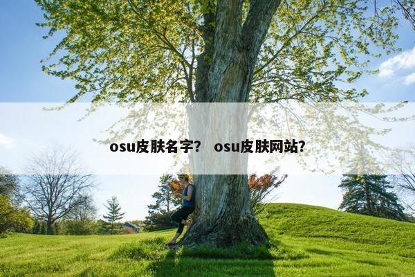 osu皮肤名字？ osu皮肤网站？