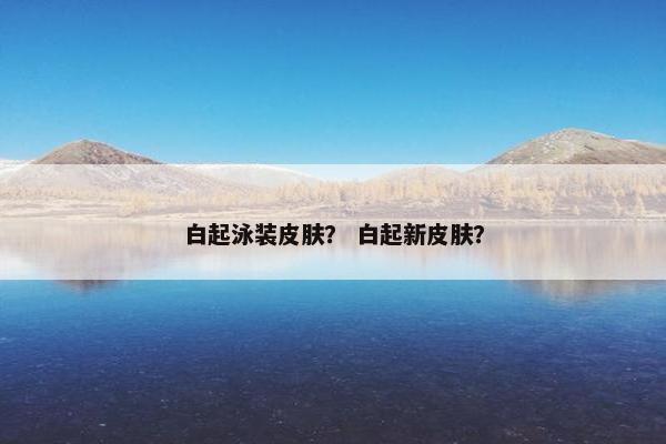 白起泳装皮肤？ 白起新皮肤？
