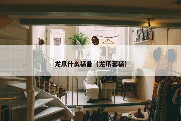 龙爪什么装备（龙爪套装）