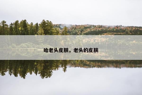 哈老头皮肤，老头的皮肤