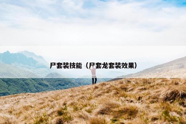 尸套装技能（尸套龙套装效果）