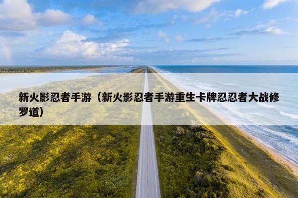 新火影忍者手游（新火影忍者手游重生卡牌忍忍者大战修罗道）