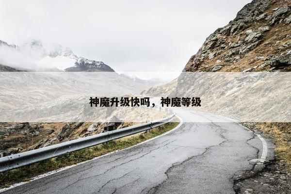 神魔升级快吗，神魔等级