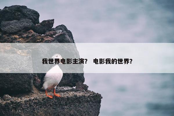 我世界电影主演？ 电影我的世界？