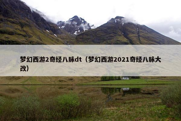 梦幻西游2奇经八脉dt（梦幻西游2021奇经八脉大改）