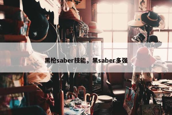 黑枪saber技能，黑saber多强