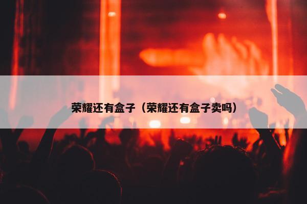 荣耀还有盒子（荣耀还有盒子卖吗）