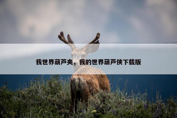 我世界葫芦夹，我的世界葫芦侠下载版