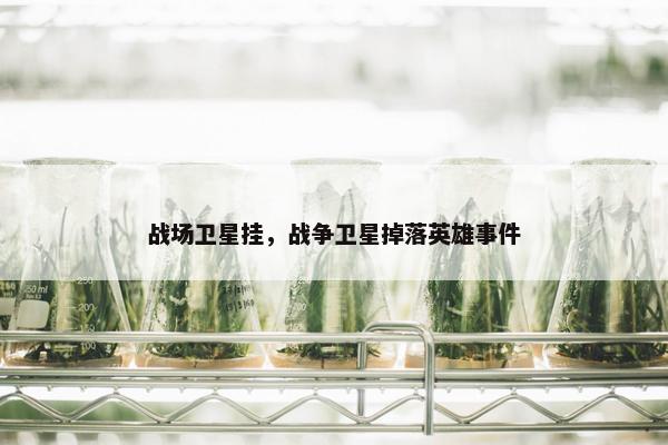 战场卫星挂，战争卫星掉落英雄事件