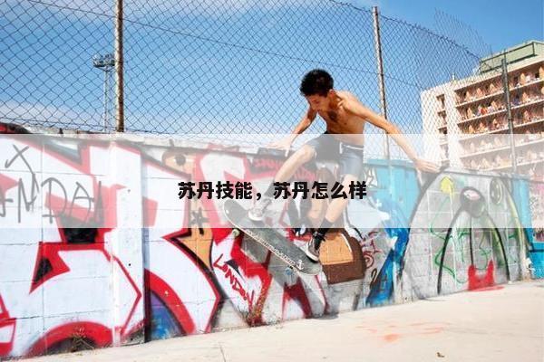 苏丹技能，苏丹怎么样