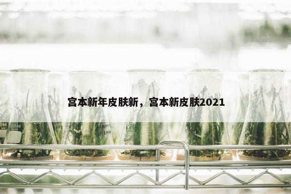 宫本新年皮肤新，宫本新皮肤2021