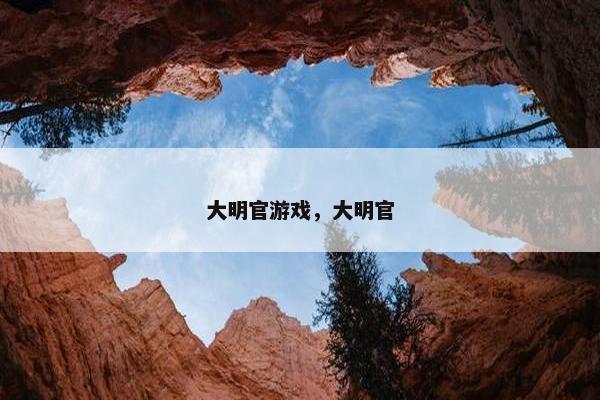 大明官游戏，大明官