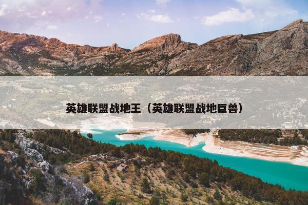 英雄联盟战地王（英雄联盟战地巨兽）
