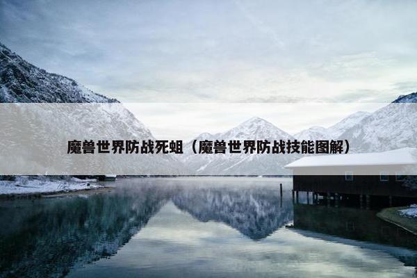 魔兽世界防战死蛆（魔兽世界防战技能图解）