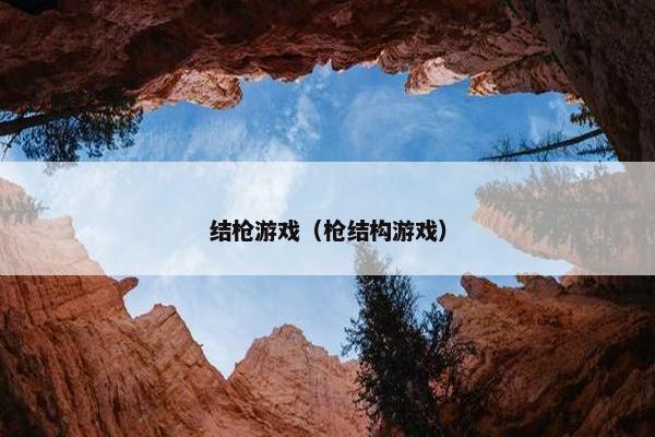 结枪游戏（枪结构游戏）