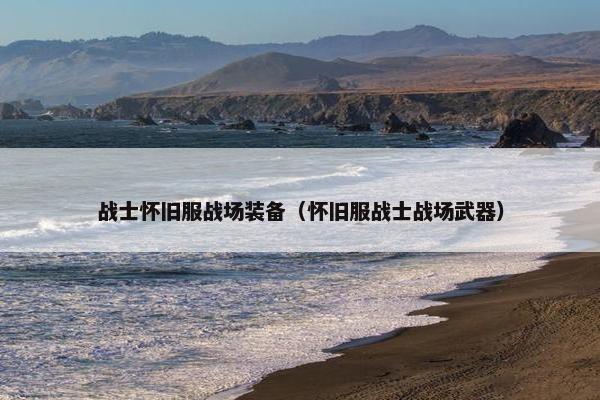 战士怀旧服战场装备（怀旧服战士战场武器）
