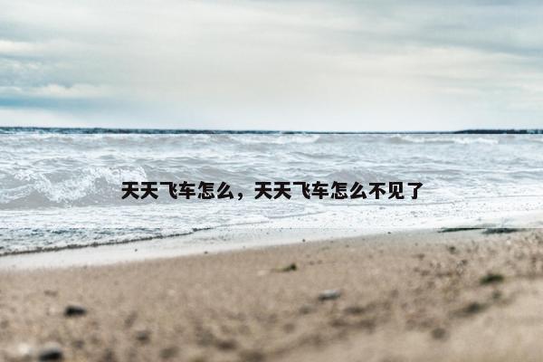 天天飞车怎么，天天飞车怎么不见了