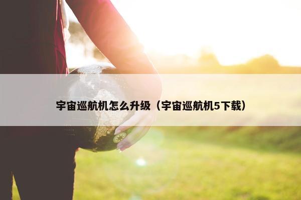 宇宙巡航机怎么升级（宇宙巡航机5下载）