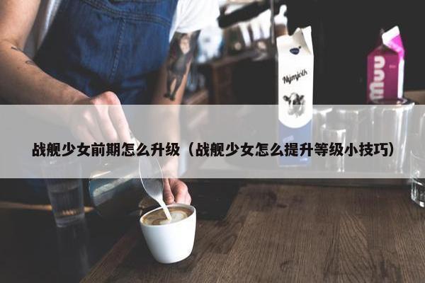 战舰少女前期怎么升级（战舰少女怎么提升等级小技巧）