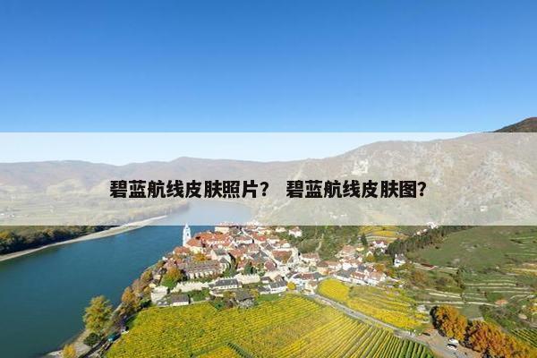 碧蓝航线皮肤照片？ 碧蓝航线皮肤图？