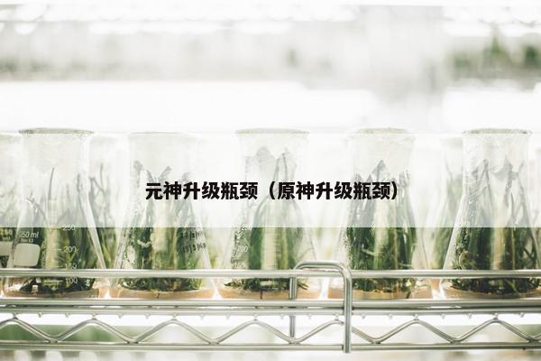 元神升级瓶颈（原神升级瓶颈）
